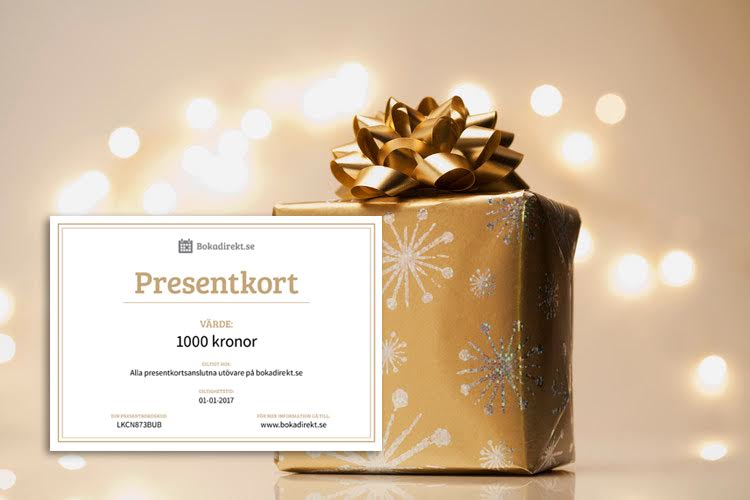 Presentkort jul
